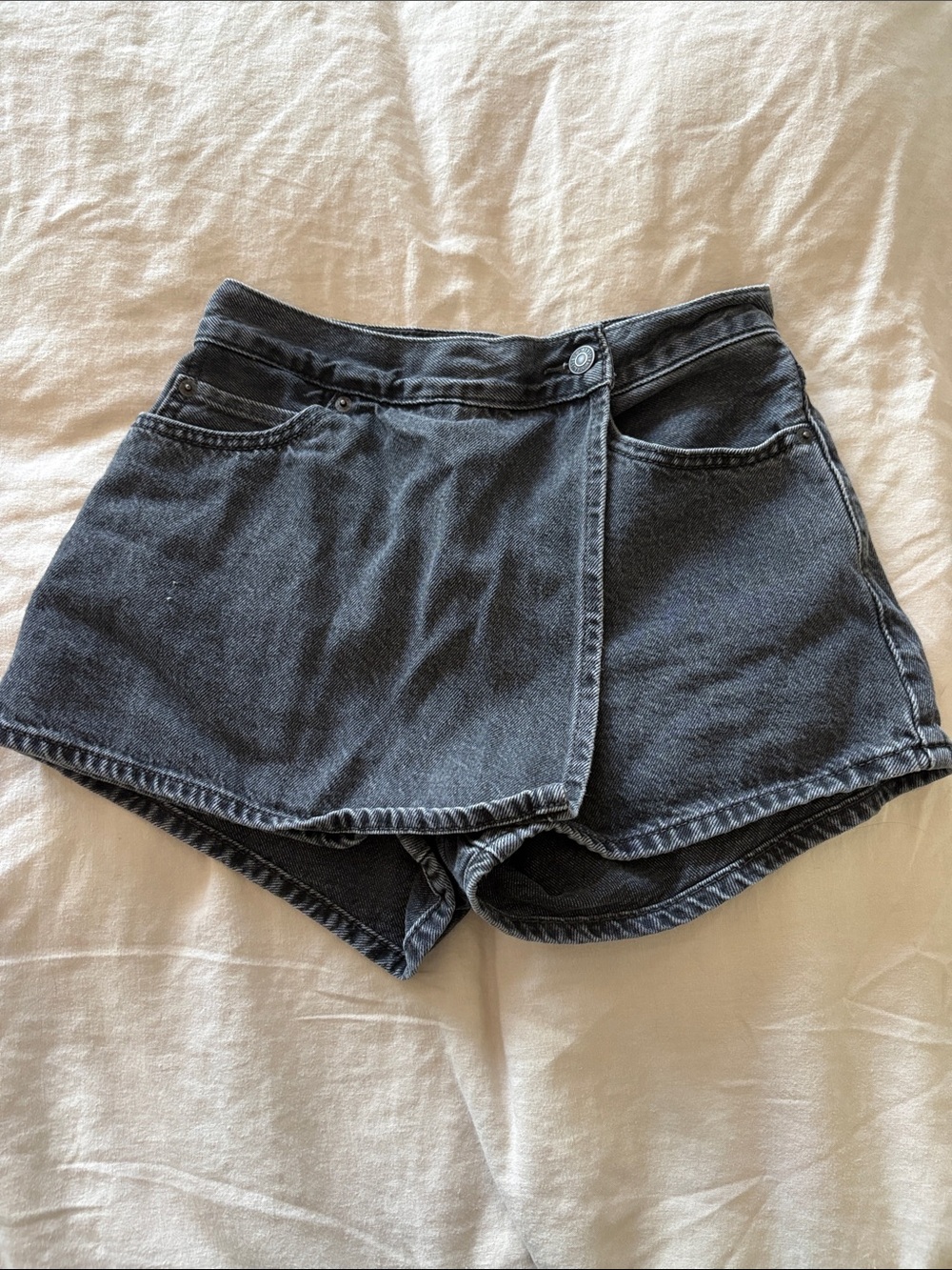 Levi’s Denim Wrap-Front Women's Shorts/Skort
